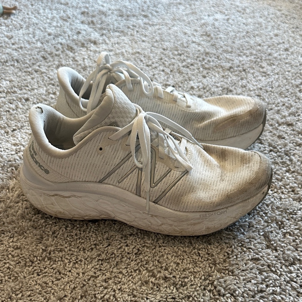 New Balance Women's White Athletic Shoes